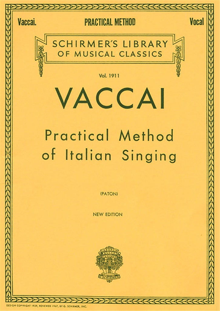 Practical Method of Italian Singing